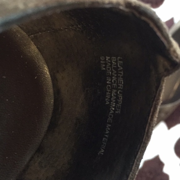 Coldwater Creek brown suede flats, size 9 - Picture 2 of 4